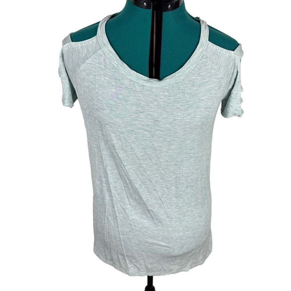 Promesa baby blue burn out t-shirt- size m